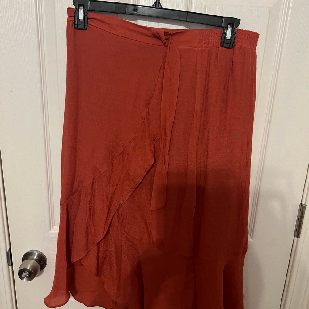 Wrap look style skirt